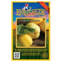 Everwilde Farms - 100 Lemon Cucumber Seeds - Gold Vault Jumbo Bulk Seed Packet