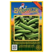 Everwilde Farms - 100 Sugar Snap Pea Seeds - Gold Vault Jumbo Bulk Seed Packet