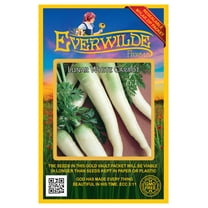 Everwilde Farms - 1000 Lunar White Carrot Seeds - Gold Vault Jumbo Bulk Seed Packet