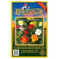 Everwilde Farms - 1000 Mixed California Poppy Garden Flower Seeds - Gold Vault Jumbo Bulk Seed Packet