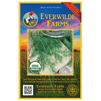 Everwilde Farms - 1000 Organic Bouquet Dill Herb Seeds - Gold Vault Jumbo Bulk Seed Packet