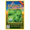 thumbnail image 1 of Everwilde Farms - 1000 Organic Genovese Basil Herb Seeds - Gold Vault Jumbo Bulk Seed Packet, 1 of 5