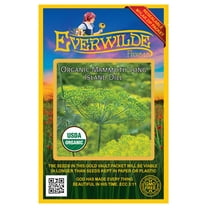 Everwilde Farms - 1000 Organic Mammoth Long Island Dill Herb Seeds - Gold Vault Jumbo Bulk Seed Packet