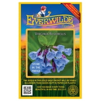 Everwilde Farms - 20 Virginia Bluebells Native Wildflower Seeds - Gold Vault Seed Packet