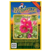 Everwilde Farms - 200 Hollyhock Garden Flower Seeds - Gold Vault Jumbo Bulk Seed Packet