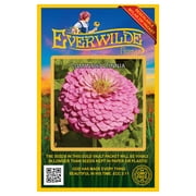 Everwilde Farms - 200 Luminosa Zinnia Garden Flower Seeds - Gold Vault Jumbo Bulk Seed Packet