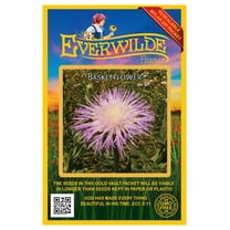Everwilde Farms - 200 Basketflower Native Wildflower Seeds - Gold Vault Jumbo Bulk Seed Packet