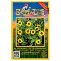 Everwilde Farms - 2000 Creeping Zinnia Garden Flower Seeds - Gold Vault Jumbo Bulk Seed Packet