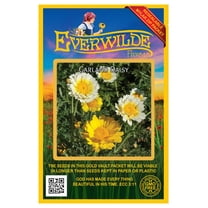Everwilde Farms - 2000 Garland Daisy Garden Flower Seeds - Gold Vault Jumbo Bulk Seed Packet