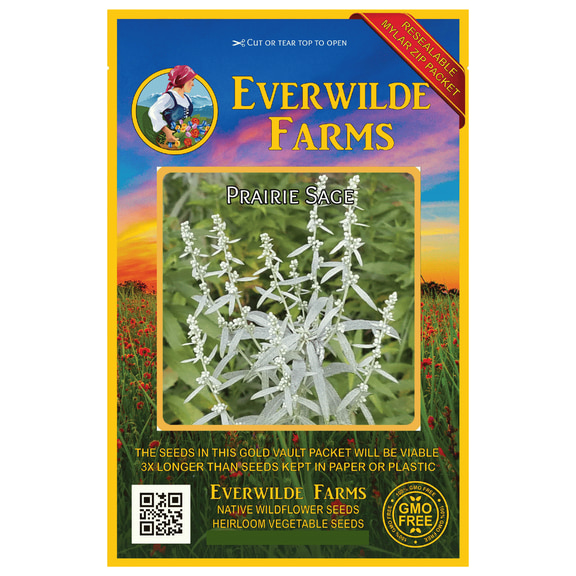 Everwilde Farms 2000 Prairie Sage Flower Seeds
