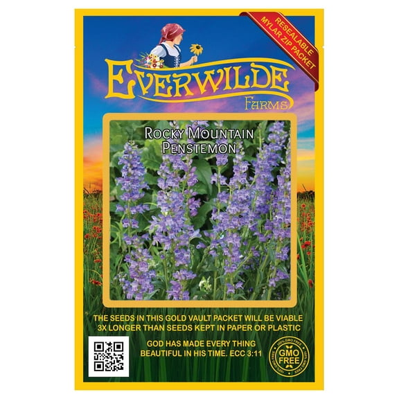 Everwilde Farms 2000 Rocky Mountain Penstemon Flower Seed
