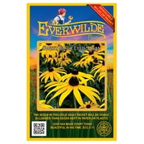 Everwilde Farms - 2000 Sweet Black Eyed Susan Native Wildflower Seeds - Gold Vault Jumbo Bulk Seed Packet