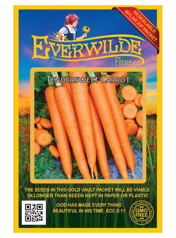 Carrot Seeds in Seed Gardening