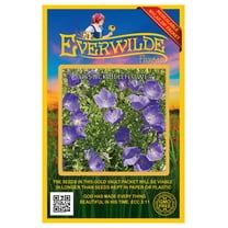 Everwilde Farms - 2000 Tussock Bellflower Wildflower Seeds - Gold Vault Seed Packet