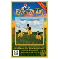 Everwilde Farms - 2000 Yellow Coneflower Native Wildflower Seeds - Gold Vault Jumbo Bulk Seed Packet