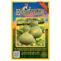 Everwilde Farms - 25 Birdhouse Bottle Gourd Seeds - Gold Vault Jumbo Bulk Seed Packet