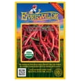 thumbnail image 1 of Everwilde Farms - 25 Organic Long Red Cayenne Hot Pepper Seeds - Gold Vault Jumbo Bulk Seed Packet, 1 of 5