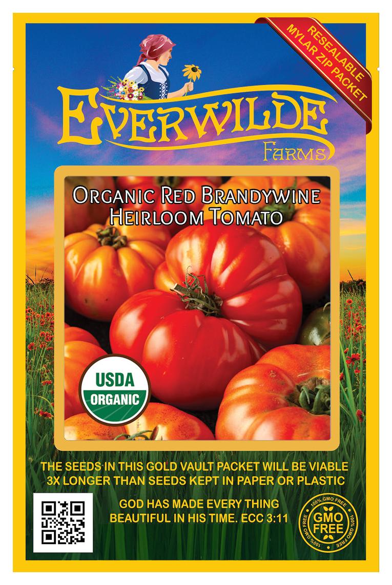 500 Red Grano Onion Seeds - Everwilde Farms Heirloom, Non-GMO, Mylar Packet