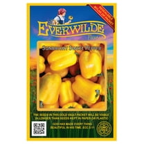 Everwilde Farms - 25 Sunbright Sweet Pepper Seeds - Gold Vault Seed Packet