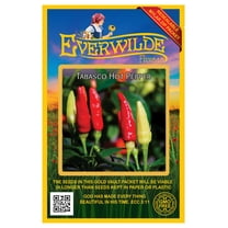 Everwilde Farms - 25 Tabasco Hot Pepper Seeds - Gold Vault Seed Packet