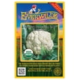 thumbnail image 1 of Everwilde Farms - 250 Organic Snowball Self Blanching Cauliflower Seeds - Gold Vault Jumbo Bulk Seed Packet, 1 of 5