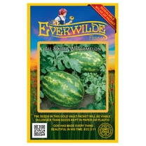 Everwilde Farms - 40 All Sweet Watermelon Seeds - Gold Vault Seed Packet