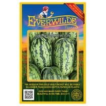 Everwilde Farms 40 Jubilee Watermelon Plant Seeds, Heirloom