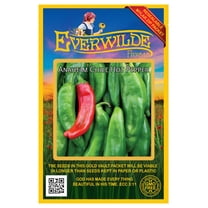 Everwilde Farms - 50 Anaheim Chile Hot Pepper Seeds - Gold Vault Seed Packet