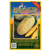 Everwilde Farms - 50 Banana Melon Seeds - Gold Vault Jumbo Bulk Seed Packet