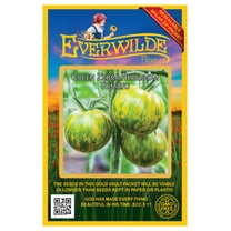Everwilde Farms - 50 Green Zebra Heirloom Tomato Seeds - Gold Vault Seed Packet