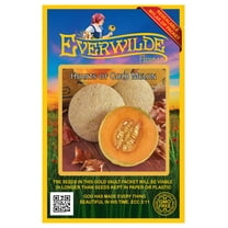 Everwilde Farms - 50 Hearts of Gold Melon Seeds - Gold Vault Jumbo Bulk Seed Packet