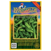 Everwilde Farms - 50 Jalapeno M Hot Pepper Seeds - Gold Vault Jumbo Bulk Seed Packet