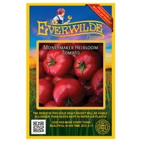 Everwilde Farms - 50 Moneymaker Heirloom Tomato Seeds - Gold Vault Seed Packet