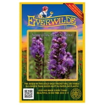 Everwilde Farms - 50 Northern Blazing Star Native Wildflower Seeds - Gold Vault Seed Packet
