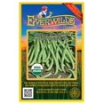 thumbnail image 1 of Everwilde Farms - 50 Organic Contender Green Bush Bean Seeds - Gold Vault Jumbo Bulk Seed Packet, 1 of 4