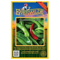 Everwilde Farms - 50 Serrano Hot Pepper Seeds - Gold Vault Seed Packet