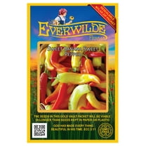 Everwilde Farms - 50 Sweet Banana Sweet Pepper Seeds - Gold Vault Seed Packet
