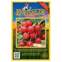 Everwilde Farms - 500 Cherry Belle Radish Seeds - Gold Vault Jumbo Bulk Seed Packet