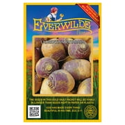 Everwilde Farms - 500 Laurentain Rutabaga Seeds - Gold Vault Jumbo Bulk Seed Packet