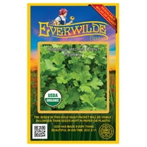 Everwilde Farms - 500 Organic Italian Giant Parsley Seeds - Gold Vault Jumbo Bulk Seed Packet
