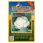 Everwilde Farms - 500 Snowball Y Improved Cauliflower Seeds - Gold Vault Jumbo Bulk Seed Packet