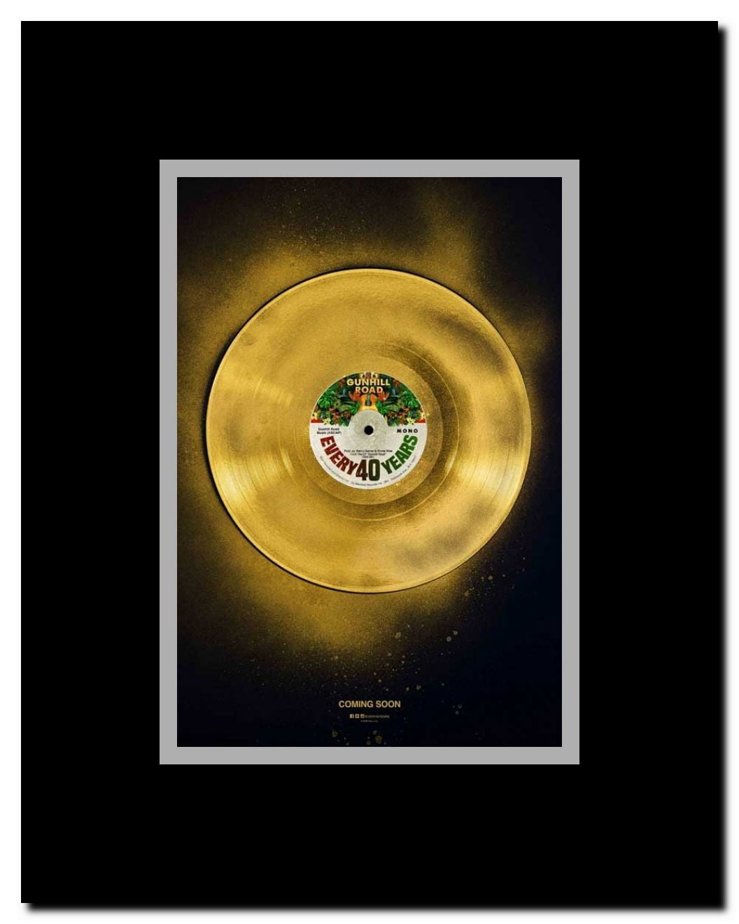 Every 40 Years Framed Movie Poster