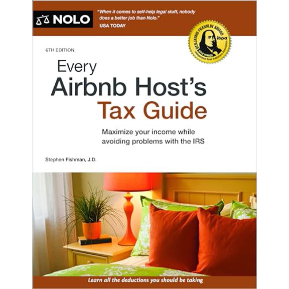 Pre-Owned Every Airbnb Host's Tax Guide (Paperback) 1413330460 9781413330465