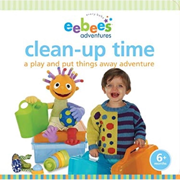 Pre-Owned Eebee's Adventures Clean-Up Time: A Play and Put Things Away Adventure (Board book) 1402784090 9781402784095