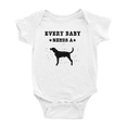 thumbnail image 1 of Every Baby Needs A American Leopard Hound Dog Cute Baby Bodysuit For Boy Girl 0-3 Months Baby Clothes, 1 of 5