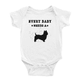 thumbnail image 1 of Every Baby Needs A Australian Terrier Dog Funny Baby Jumpsuits For Boy Girl 0-3 Months, 1 of 5