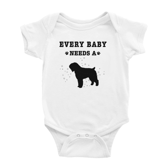 Every Baby Needs A Bouvier des Flandres Dog Funny Baby Romper For Boy Girl 0-3 Months
