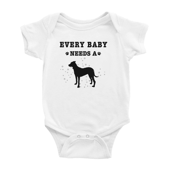 Every Baby Needs A Bull Arab Dog Funny Baby Romper Infant For Boy Girl 0-3 Months