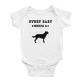 thumbnail image 1 of Every Baby Needs A Chinook Dog Cute Baby Bodysuit, 1 of 5