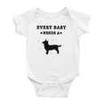 thumbnail image 1 of Every Baby Needs A Lancashire Heeler Dog Funny Baby Jumpsuits For Boy Girl 0-3 Months, 1 of 5